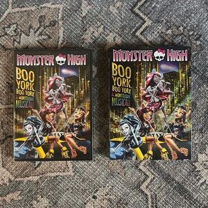 Monster High Boo York DVD with Paper Cover